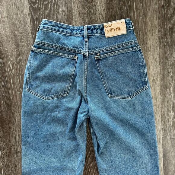 Vintage Marithé + François Girbaud 90s High Rise Tapered Jeans Size 7/8 USA Made - Picture 11 of 16